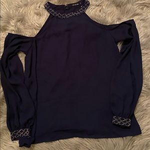 Navy blue shirt